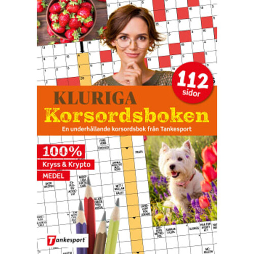 Kluriga korsordsboken - medellätta kryss