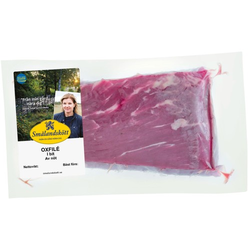 Oxfilé Färsk ca 500g Smålandskött