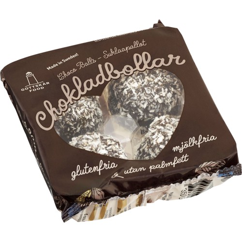Chokladbollar Glutenfria 200g Gottskär Food