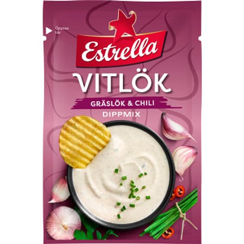 Vitlök Dipmix 23g Estrella