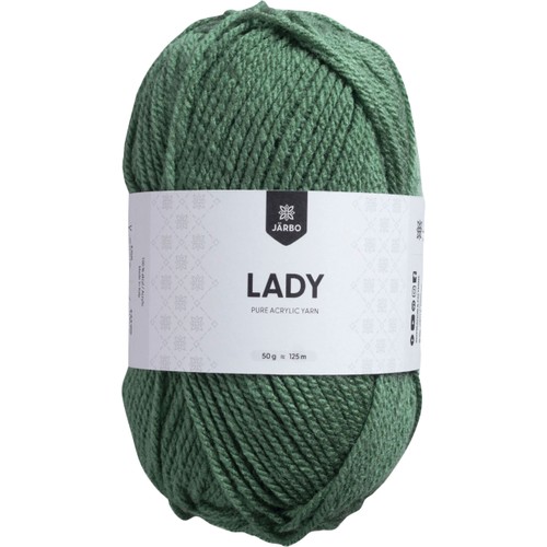 Garn Lady Kakigrön 50g Järbo