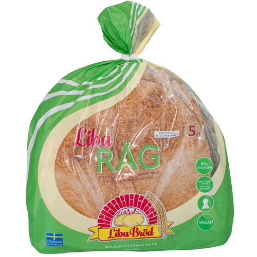 Tunnbröd Liba Råg 320g LibaBröd