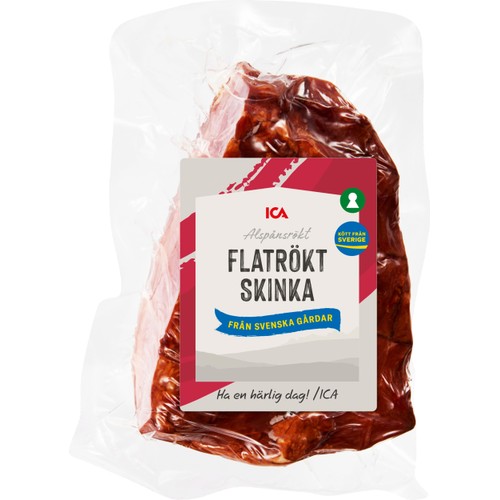 Skinka Flatrökt ca 500g ICA