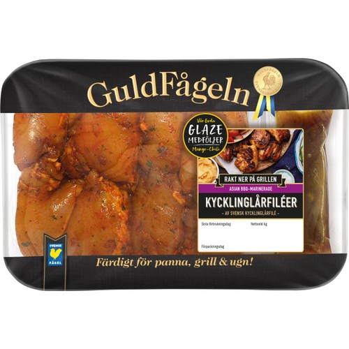 Kycklinglårfilé Färsk Asian BBQ ca 800g Guldfågeln