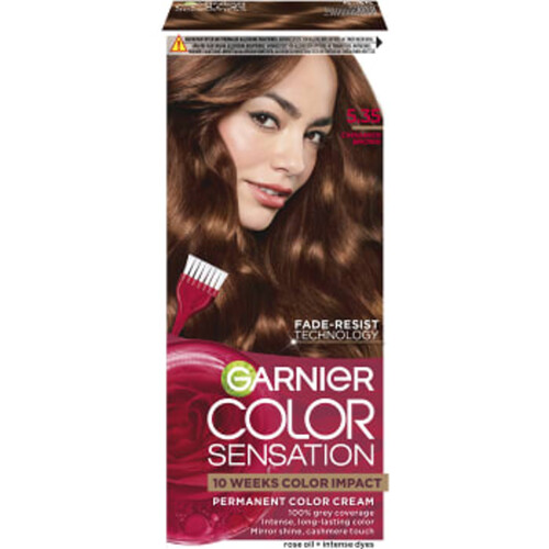 Hårfärg Cinnamon Brown 5.35 1-p Color Sensation Garnier