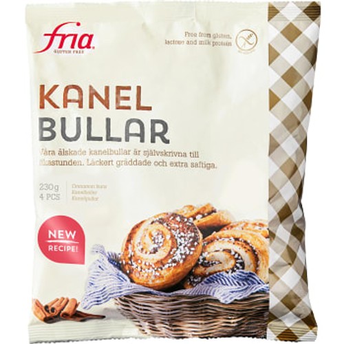 Kanelbulle Glutenfri Fryst 230g Fria