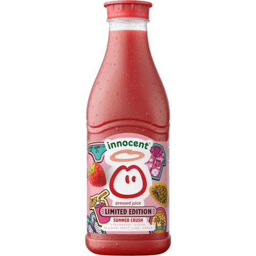 Juice Summer Crush Jordgubb Lime Guava 900ml Innocent