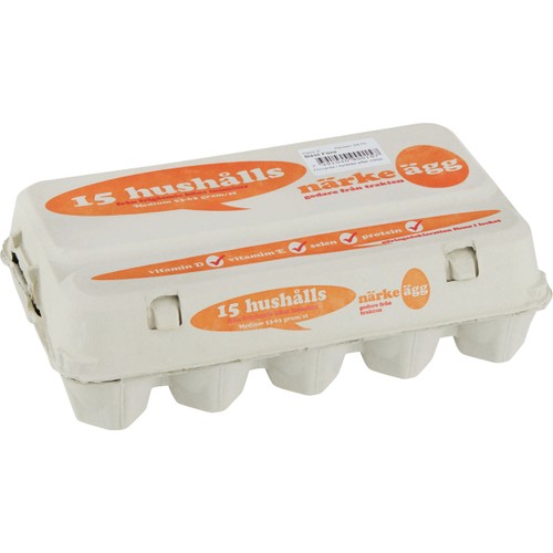 Ägg M 15-pack Frigående Närke ägg