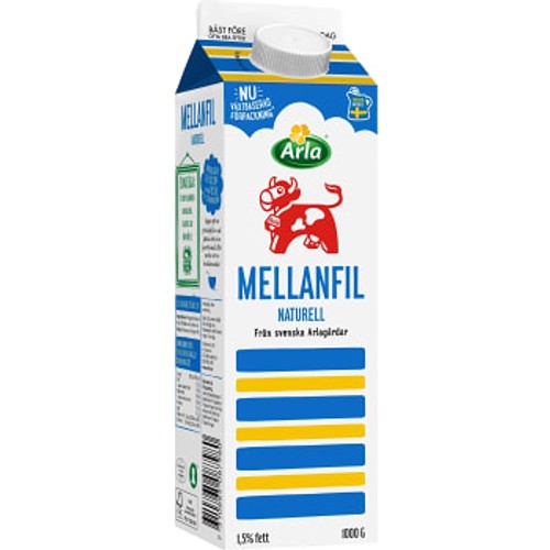 Mellanfil 1,5% 1000g Arla Ko