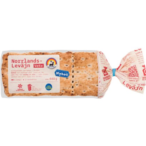 Surdegsbröd Vete Norrlands Leväjn 440g Polarbröd