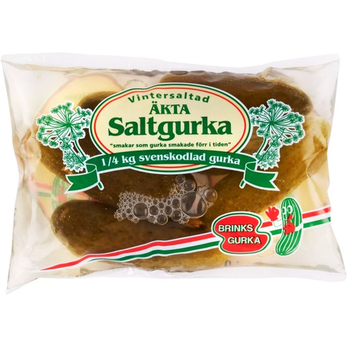 Saltgurka Vintersaltad 250g Brinks Gurka