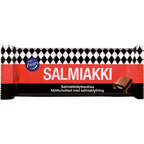 Mjölkchoklad Salmiak 100g Fazer