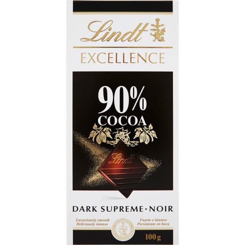 Chokladkaka Excellence 90% kakao 100g Lindt