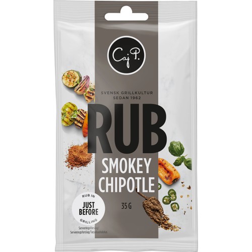 Rub Smoke Chipotle 35g Caj P