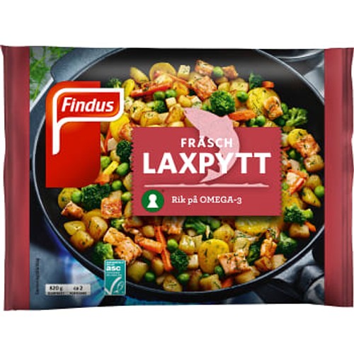 Laxpytt ASC 820g Findus