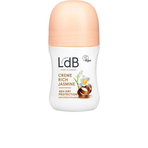 Deodorant Roll On Creme rich Jasmine & Shea 48h 60ml LdB