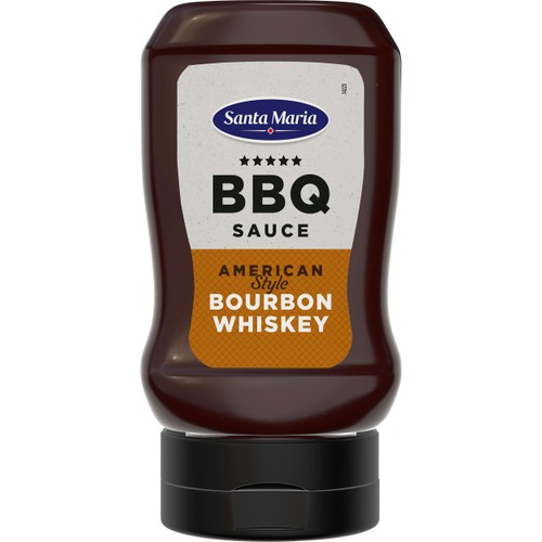 BBQ Sauce Bourbon Whiskey 350g Santa Maria