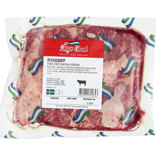 Ryggbiff ca 700g Änge Chark