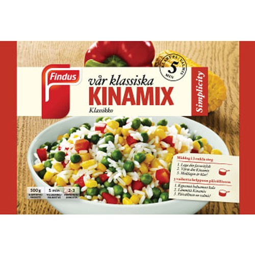 Kinamix Fryst 500g Findus