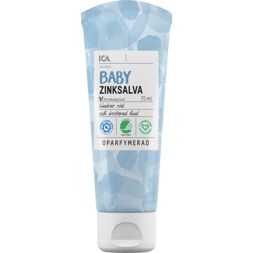 Baby Zinksalva 75ml ICA Hjärtat