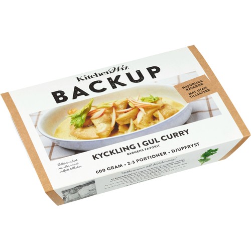 Kyckling I Gul Curry 600g Kitchenwiz Backup