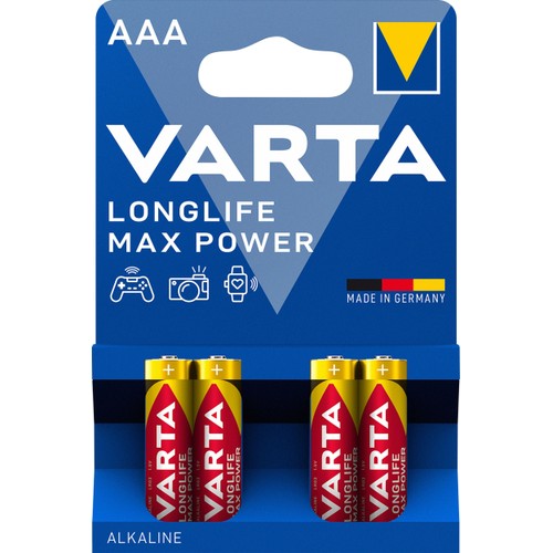 Batteri Longlife Max Power AAA 4-p