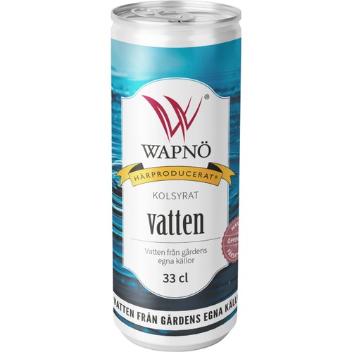 Kolsyrat Vatten Naturell 330ml Wapnö