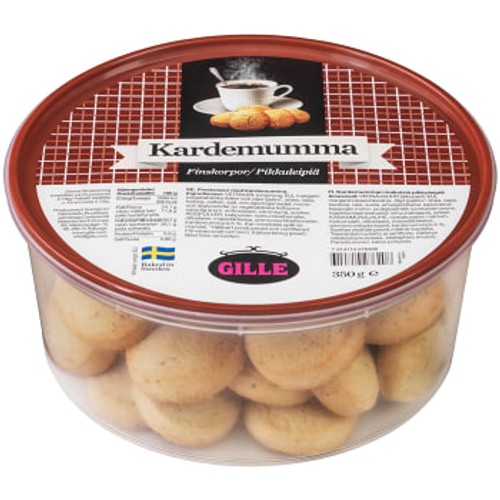 Finskorpor kardemumma 350g Gille