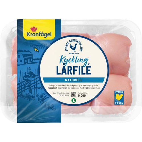 Kycklinglårfilé ca 450g Kronfågel