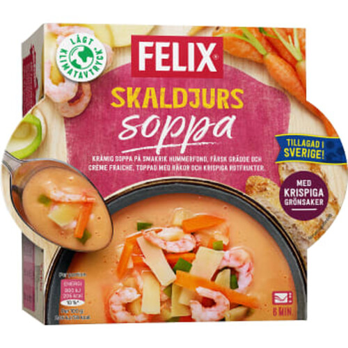 Skaldjurssoppa 350g Felix