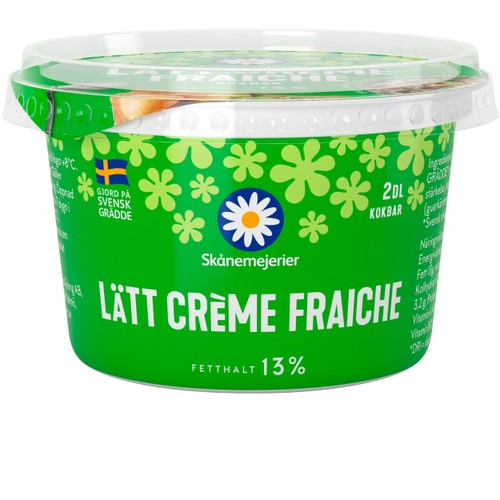 Crème fraiche Lätt 13% 2dl Skånemejerier