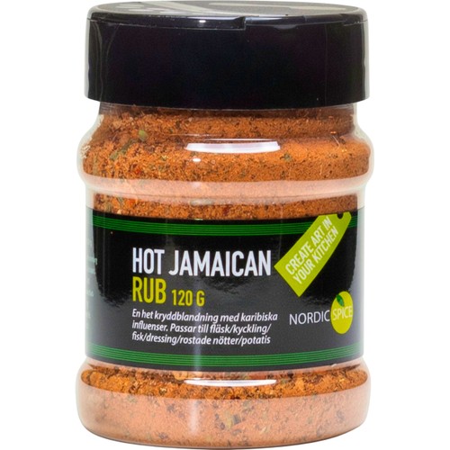 Rub Hot Jamaican 120g Nordic Spice