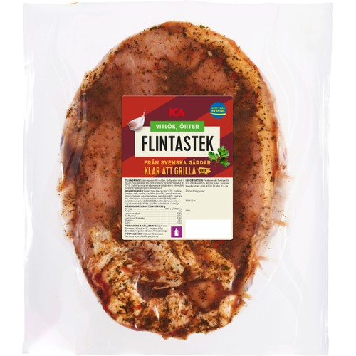 Flintastek Vitlök & Örter ca 800g ICA