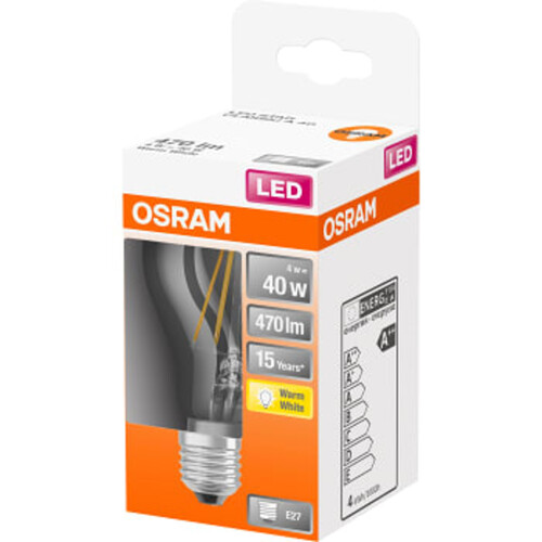 LED CL A Normal E27 40W Osram