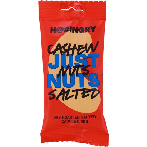 Cashewnötter Ekologisk saltade 50g Hangry People