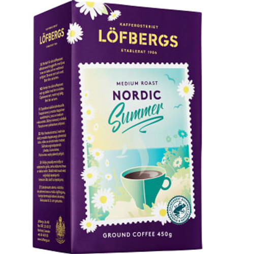 Bryggkaffe Nordic Summer 450g Löfbergs
