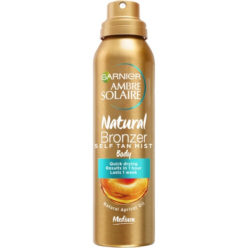 Bronzer Natural Self tan Mist body 150ml Ambre Solaire
