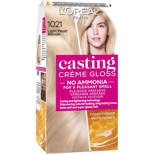 Hårtoning 1021 Light Pearl Blonde 1-p Casting Creme Gloss
