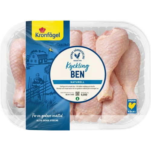 Kycklingben ca 900g Kronfågel