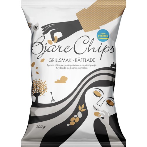 Grillchips 200g Bjäre Chips