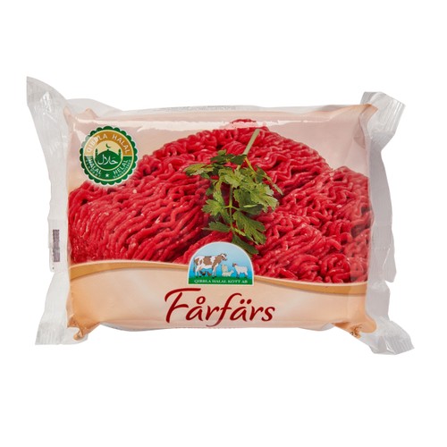 Fårfärs Fryst 750g Qibbla Halal