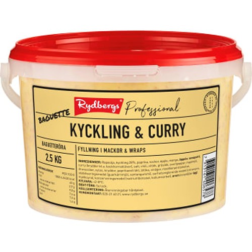 Kyckling & Curry Baguettsallad 2,5kg Rydbergs