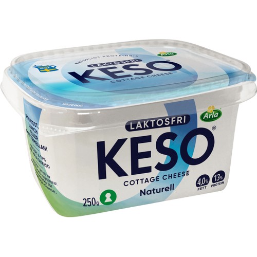 Cottage cheese 4% Laktosfri 250g KESO®
