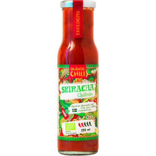 Chilisås Sriracha 250ml Skånsk Chili