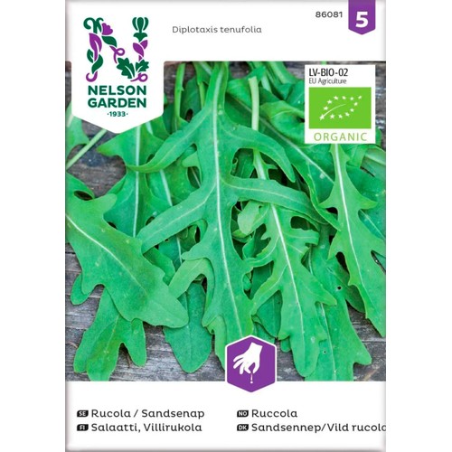 Ruccola Sandsenap Organic 1-p Nelson Garden