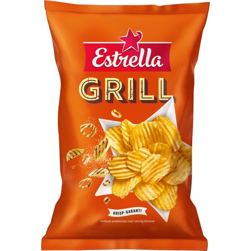 Grillchips liten påse 40g Estrella