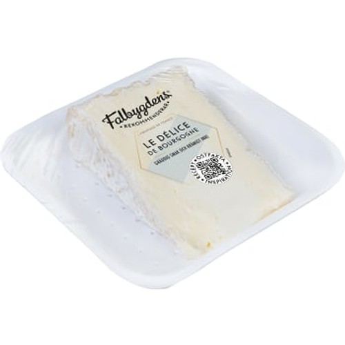 Dessertost Délice de Bourgogne vitmögelost ca140g Falbygdens rekomm.