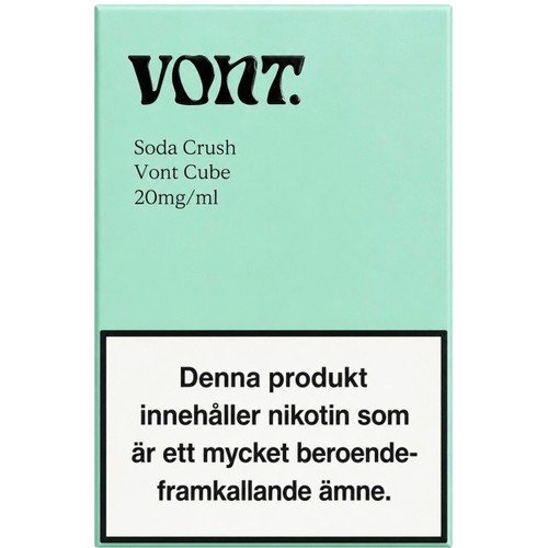 E-cigarett Engångs Cube Soda Crush 20 mg/ml 2ml Vont Cube