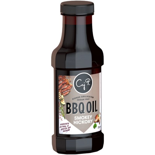 BBQ Oil Hickory 250ml Caj P