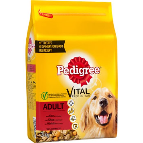 Hundmat Oxkött & grönsaker 3kg Pedigree